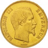 France, Napolon III, 100 Francs, 1855, Paris, TTB+, Or, Gadoury 1135