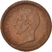 Monaco, Honore V, Decime, 1838, Monaco, EF(40-45), Copper, KM:97.1