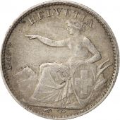 Switzerland, 1/2 Franc, 1851, Paris, AU(50-53), Silver, KM:8