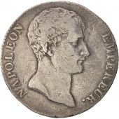 France, 5 Francs, 1804, Toulouse, TB+, Argent, KM:660.8, Gadoury:579
