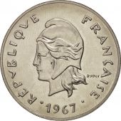 Nouvelle-Caldonie, 50 Francs, 1967, Paris, SUP+, Nickel, KM:7