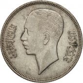 Iraq, Ghazi I, 50 Fils, 1937, AU(55-58), Silver, KM:104