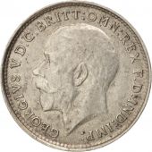 Great Britain, George V, 3 Pence, 1919, AU(50-53), Silver, KM:813