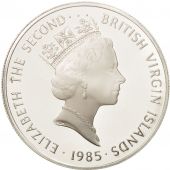 BRITISH VIRGIN ISLANDS, Elizabeth II, 20 Dollars, 1985, Franklin Mint, KM 49
