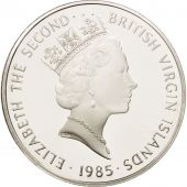 BRITISH VIRGIN ISLANDS, Elizabeth II, 20 Dollars, 1985, Franklin Mint, KM 50