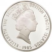 BRITISH VIRGIN ISLANDS, Elizabeth II, 20 Dollars, 1985, Franklin Mint, KM 55