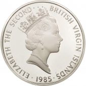 BRITISH VIRGIN ISLANDS, Elizabeth II, 20 Dollars, 1985, Franklin Mint, KM 58