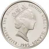 BRITISH VIRGIN ISLANDS, Elizabeth II, 20 Dollars, 1985, Franklin Mint, KM 70