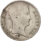 France, 5 Francs, 1811, Rouen, EF(40-45), Silver, KM:694.2, Gadoury:584