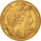 France, Crs, 10 Francs, 1899, Paris, AU(50-53), Gold, KM:830, Gadoury:1016