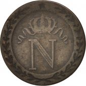 France, 10 Centimes, 1808 Nantes, TB+, Billon, KM:676.8, Gadoury:190