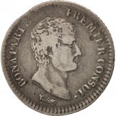 France, 1/2 Franc, 1802, Geneva, TB+, Argent, KM:648.4, Gadoury:394