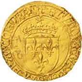 France, Louis XII, Ecu dor au soleil, Bayonne, TB+, Or, Duplessy:647