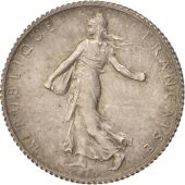 France, Semeuse, Franc, 1914, Castelsarrasin, MS(60-62), Silver, KM:844.2