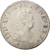 France, Louis XV, cu Vertugadin, 1716, Amiens, TTB+, Argent, Gadoury 317