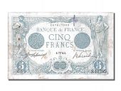 5 Francs type Bleu