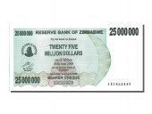Zimbabwe, 25 000 000 Dollars type 2008