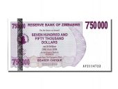Zimbabwe, 750 000 Dollars type 2007
