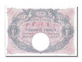 50 Francs type Bleu et Rose