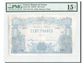 France, 100 Francs Indices Noirs 1875, PMG Ch F 15, Pick 52b