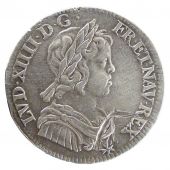 LOUIS XIV,  cu  la mche courte