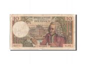 FRANCE, 10 Francs, 10 F 1963-1973 Voltaire, 1964, KM:147a, 1964-08-06, TB...