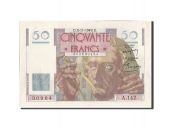 France, 50 Francs, 50 F 1946-1951 Le Verrier, 1949, KM:127b, 1949-11-03,...