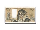 France, 500 Francs, 500 F 1968-1993 Pascal, 1973, KM:156b, 1973-12-06, EF...