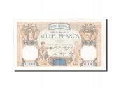 France, 1000 Francs, 1 000 F 1927-1940 Crs et Mercure, 1937, KM:79c,...