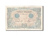 France, 20 Francs, 20 F 1874-1905 Noir, 1904, 1904-07-18, KM:61a, TTB+, F...