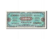 France, 500 Francs, 1944 Flag/France, 1944, KM:119a, 1944, UNC(65-70), Fayett...