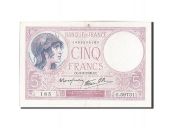 France, 5 Francs, 5 F 1917-1940 Violet, 1939, KM:83, 1939-08-03, AU(55-58)