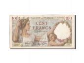 France, 100 Francs, 100 F 1939-1942 Sully, 1941, 1941-06-19, KM:94, TB+,...