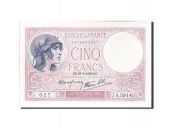 France, 5 Francs, 5 F 1917-1940 Violet, 1939, 1939-07-27, KM:83, SPL+, Fa...