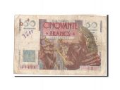 France, 50 Francs, 50 F 1946-1951 Le Verrier, 1946, 1946-03-14, KM:127a,...