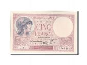 France, 5 Francs, 5 F 1917-1940 Violet, 1939, 1939-10-05, KM:83, NEUF, Fa...