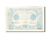 France, 5 Francs, 5 F 1912-1917 Bleu, 1916, 1916-01-24, KM:70, SUP+, Faye...