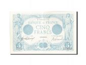 France, 5 Francs, 5 F 1912-1917 Bleu, 1916, 1916-11-16, KM:70, SUP+, Faye...