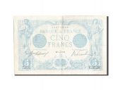France, 5 Francs, 5 F 1912-1917 Bleu, 1915, KM:70, 1915-12-03, AU(50-53),...