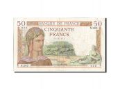 France, 50 Francs, 50 F 1934-1940 Crs, 1935, 1935-01-17, KM:81, TB+,...