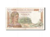 France, 50 Francs, 50 F 1934-1940 Crs, 1935, KM:81, 1935-01-17, VF(20...