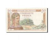 France, 50 Francs, 50 F 1934-1940 Crs, 1934, 1934-11-15, KM:81, TB+,...