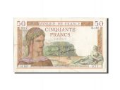 France, 50 Francs, 50 F 1934-1940 Crs, 1934, 1934-12-27, KM:81, TB+,...