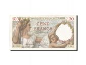 France, 100 Francs, 100 F 1939-1942 Sully, 1940, KM:94, 1940-08-01, AU(55...