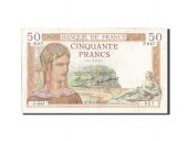 France, 50 Francs, 50 F 1934-1940 Crs, 1935, KM:81, 1935-02-21, VF(30...