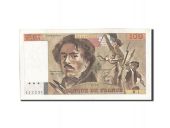 France, 100 Francs, 100 F 1978-1995 Delacroix, 1978, KM:154a, 1978, AU(50...