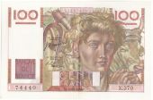 France, 100 Francs, 100 F 1945-1954 Jeune Paysan, 1950, 1950-10-12, KM:12...