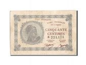 Saar, 50 Centimes, 1920, KM:1, Undated, EF(40-45), Fayette:VF50.2