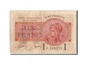 Saar, 1 Franc, KM:2, Undated, EF(40-45), Fayette:VF51.1