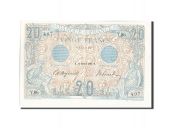 France, 20 Francs, 20 F 1905-1913 Bleu, 1906, 1906-01-26, KM:68a, SPL+, F...